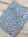 Multi Color Block Print Fabric, Floral 100% Cotton Quilting Fabric By The Yard, Fabric For Dress Making, Fabric Pillow, Personlized Dress