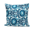 Hand Block Print Fabric Cushion Cover, Floral 100% Cotton Quilting Fabric Cushion, Handmade Throw Pillow Decorative Home Decor Pillow Cover