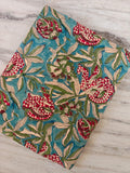 Vintage Flower Cotton Fabric, Retro Design Yellow Paisley Cotton Fabric, Upholstery Fabric, Hand Block Printed Indian Fabric by the Yard