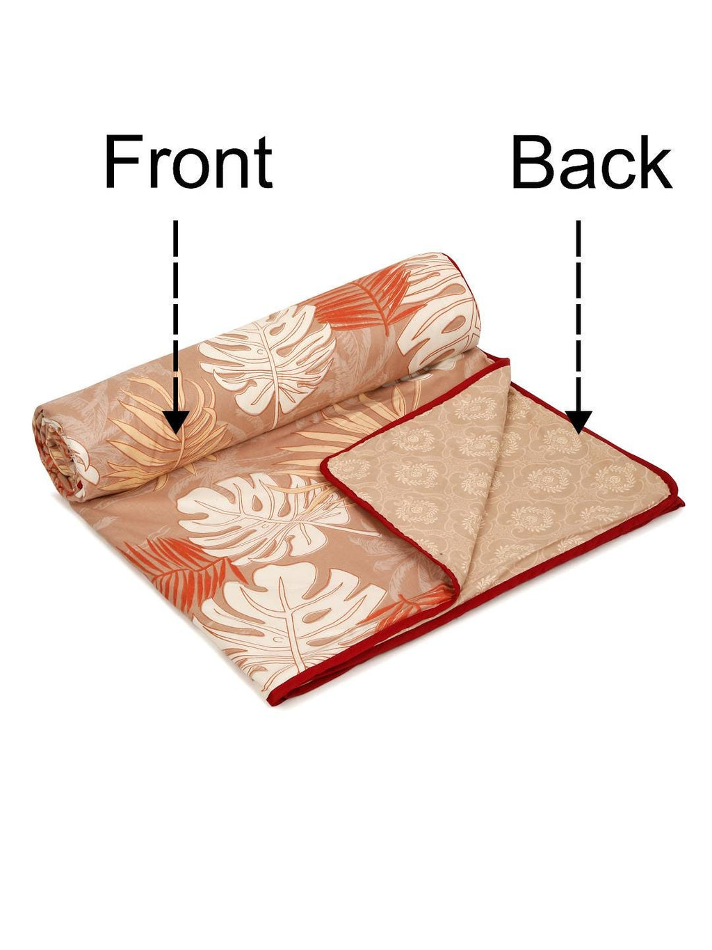 100% Cotton Dohar, Pink Color Summer Dohar, Ultra-Soft Cotton Dohar for a Perfect Night's Sleep, Handicraft Cotton Dohar, Christmas Dohar
