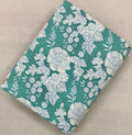 Indian Hand Block Print Fabric, Floral 100% Cotton Quilting Fabric By The Yard, Fabric For Dress Making, Loose Running Fabric, Napkin Fabric