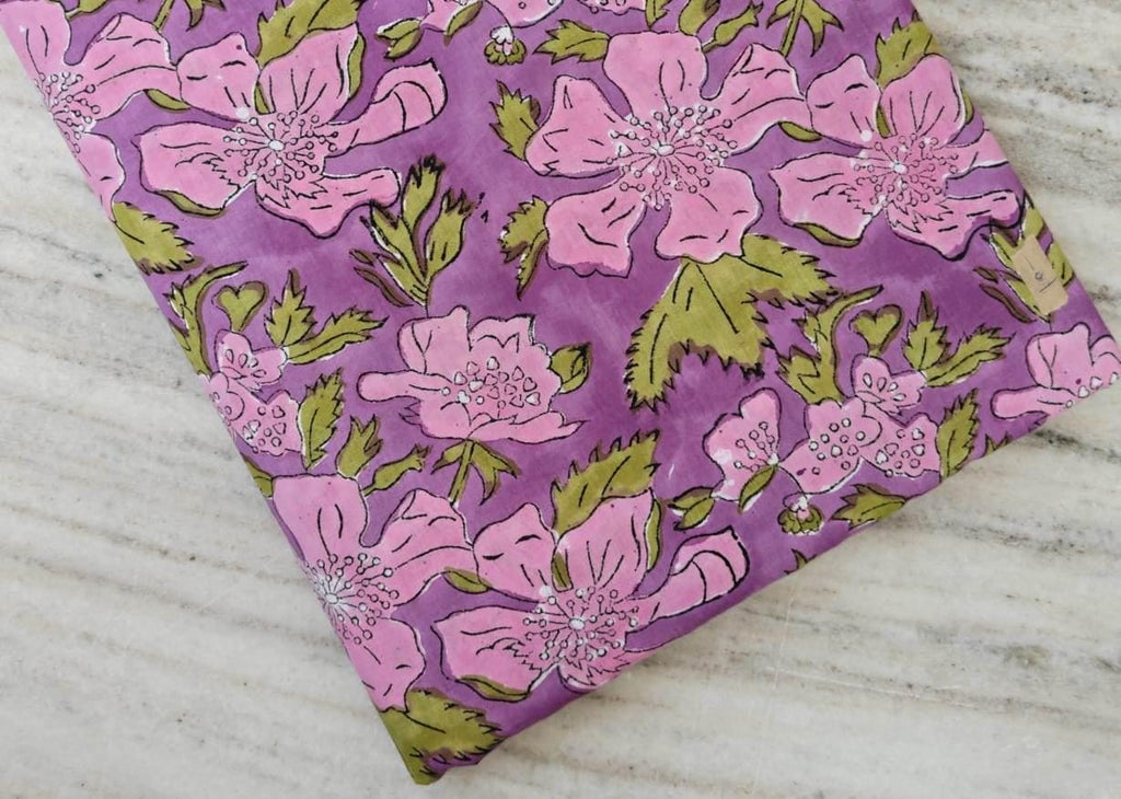 Hand Block Printed Fabric Soft Fabric, 100% Cotton Material Fabric By The Yard, Dress Fabric, Dressmaking Fabrics, Quilt Fabric, Sewing