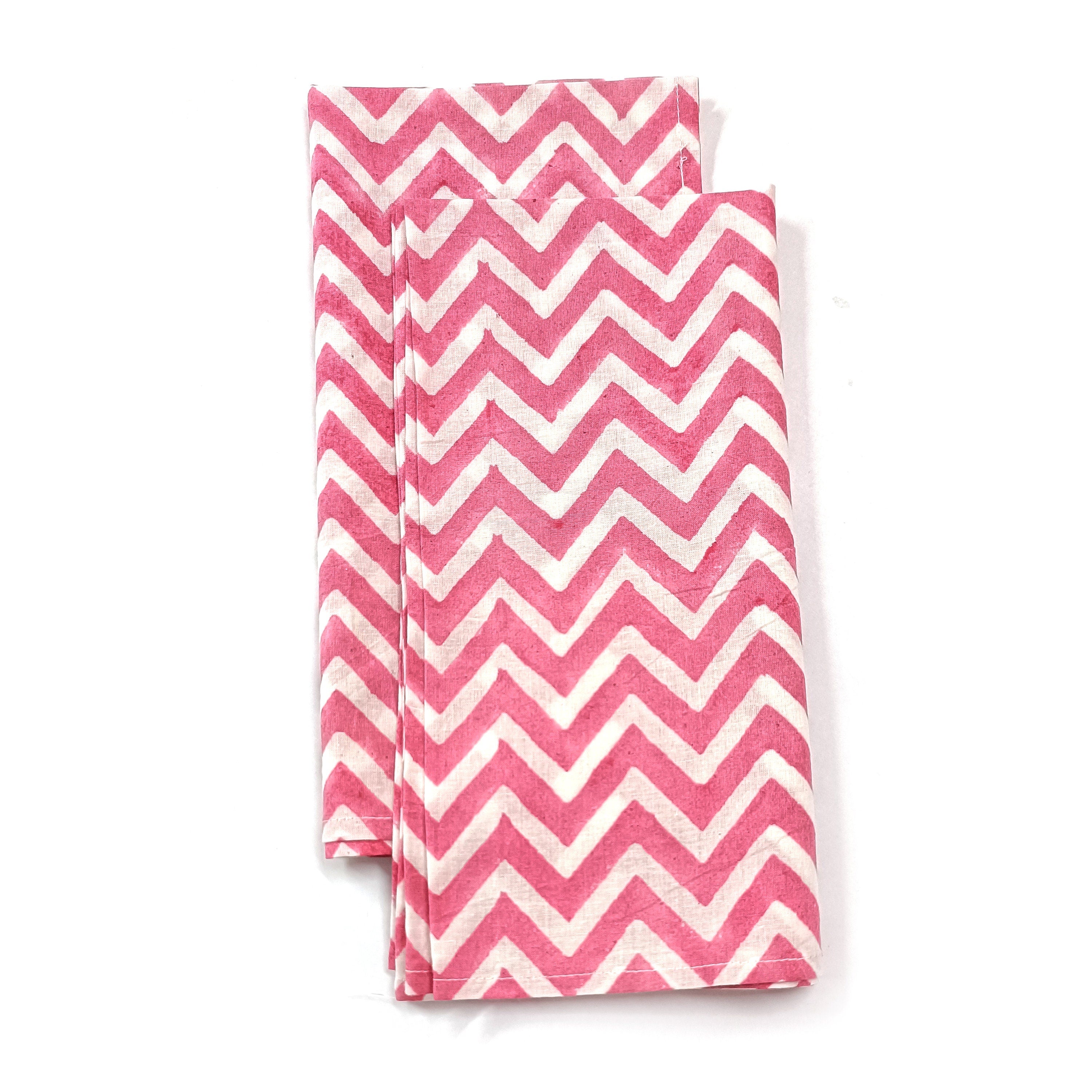 Handblock napkins. cotton dinner napkin, 9x9"- cocktail 20x20"- Dinner All Sizes, cloth napkins, Housewarming gifts, wedding napkins