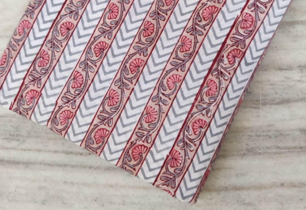 Hand Block Printed Fabric Soft Fabric, 100% Cotton Material Fabric By The Yard, Dress Fabric, Dressmaking Fabrics, Quilt Fabric, Sewing