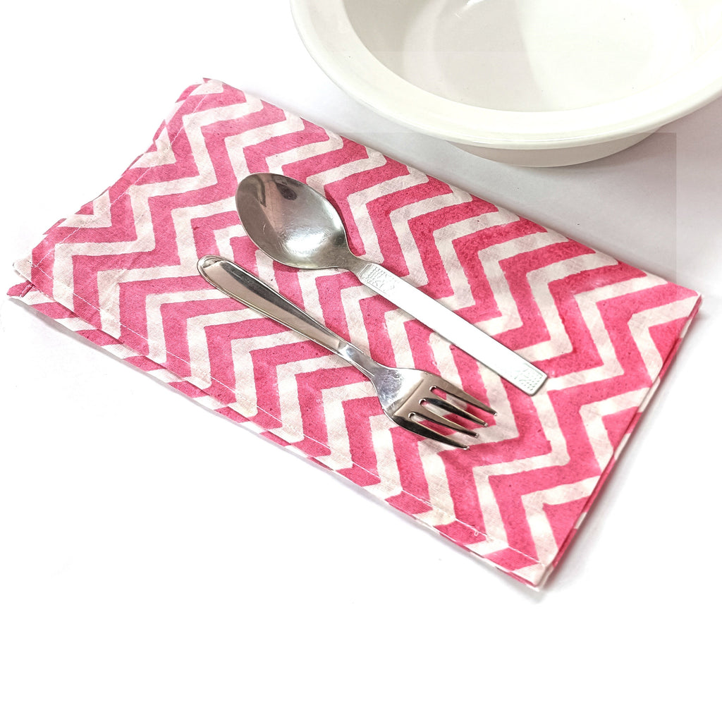 Handblock napkins. cotton dinner napkin, 9x9"- cocktail 20x20"- Dinner All Sizes, cloth napkins, Housewarming gifts, wedding napkins