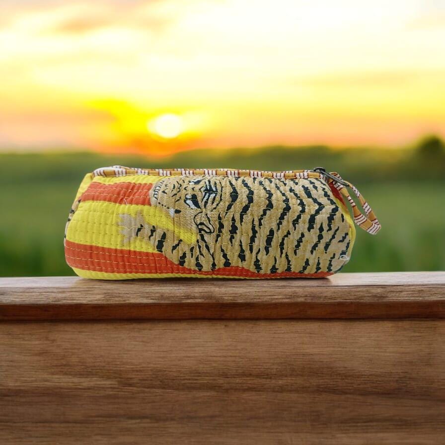 Personalized Pencil Case, Cotton Fabric Pencil Case Back To School, Gift For Her, Birthday Gift Christmas Gift, Bridesmaid Gift, Pencil Case