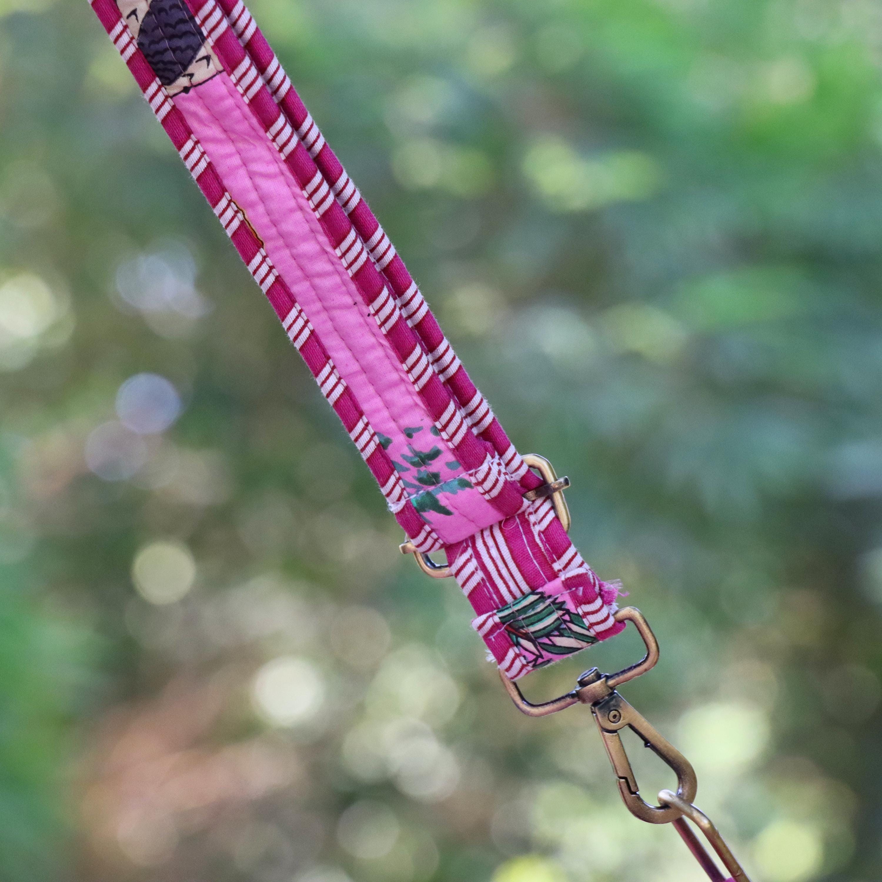 Handmade Yoga Mat Bag, Pink Safari Pattern, Adjustable Strap, Pink Jungle Yoga Mat Holder, Animal Print Gym & Pilates Bag
