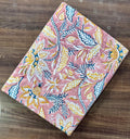 Pink Floral Hand Block Print Cotton Fabric – Indian Handmade Cotton Cloth, Soft Natural Printed Fabric for Dressmaking, Quilting & Crafts