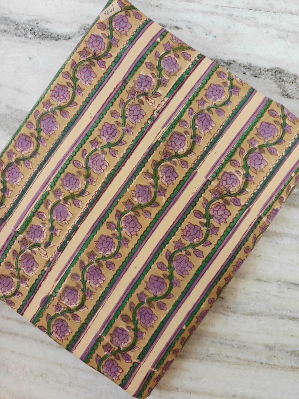 Hand Block Print Cotton Fabric, Pink Floral Jaipur Boho Style, Sewing Quilting Craft Fabric By The Yard, Tote Bag Fabric, Napkins Home Decor