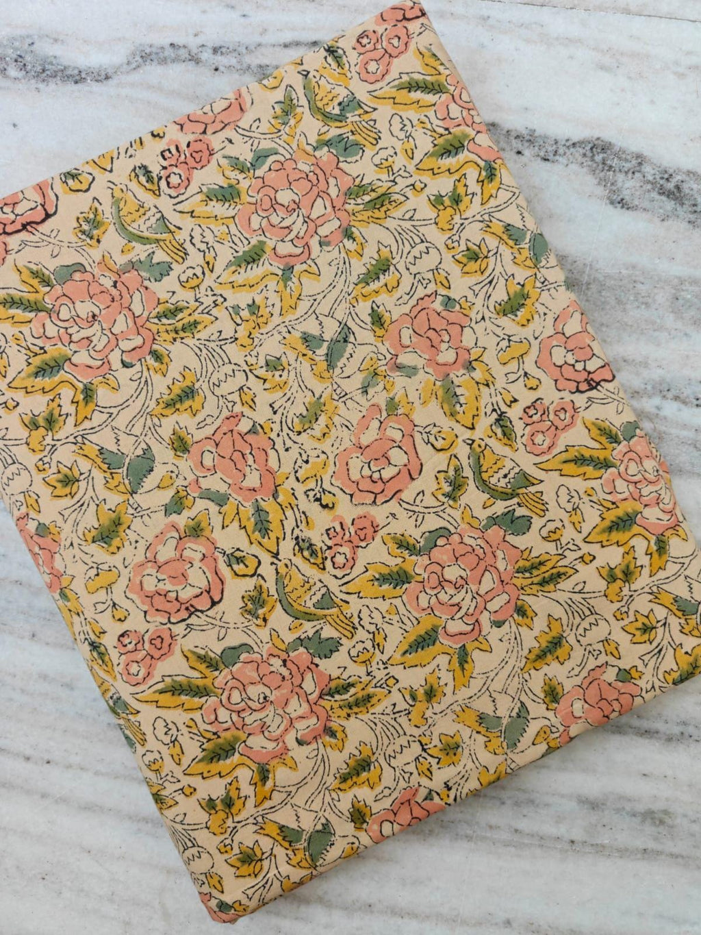 Vintage Floral Cotton Fabric by the Yard, Soft Pink Rose Print Cotton Fabric, Floral Fabric, Sewing Craft Fabric, Handmade Apparel Material