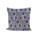 Lavender Floral Cushion Cover, Purple Block Print Pillow Cover, Cotton Cushion Cover, Indian Hand Block Print Home Decor Floral Pillow Cover