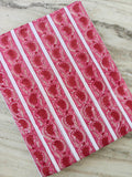 Pink Floral Cotton Fabric, Traditional Paisley Print Fabric, Indian Block Print Cotton, Quilting Fabric, Sewing Fabric by the Yard, Napkins